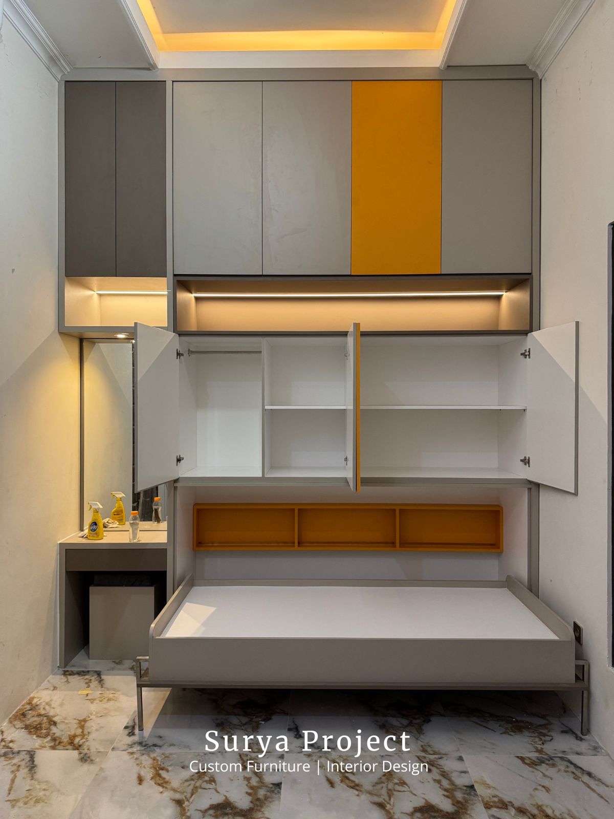 Custom Interior Kamar Minimalis
