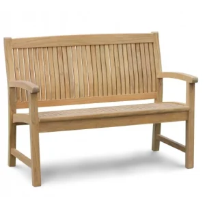 Teak garden Marley bench made from Perhutani teak wood, durable outdoor furniture for international importers